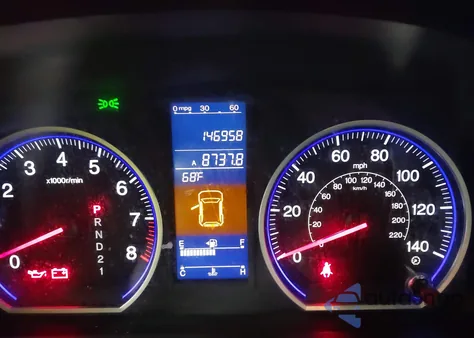 2011 Honda Cr-V Ex-L from USA, damaged, VIN 5J6RE4H76BL054870